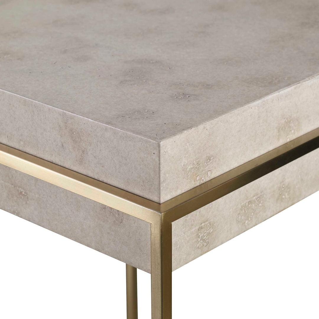 American Home Furniture Uttermost Inda Modern Accent Table