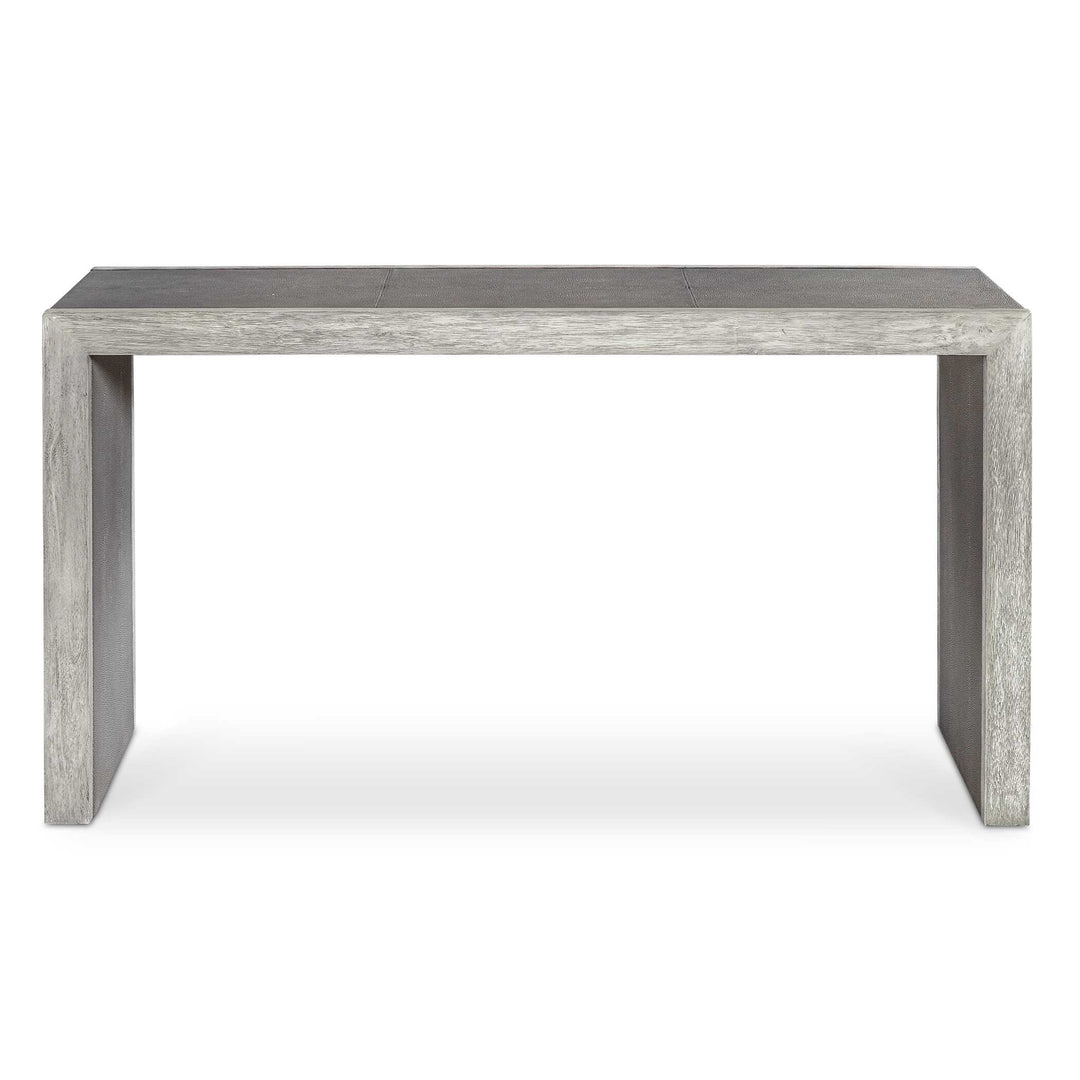 American Home Furniture Uttermost Aerina Aged Gray Console Table
