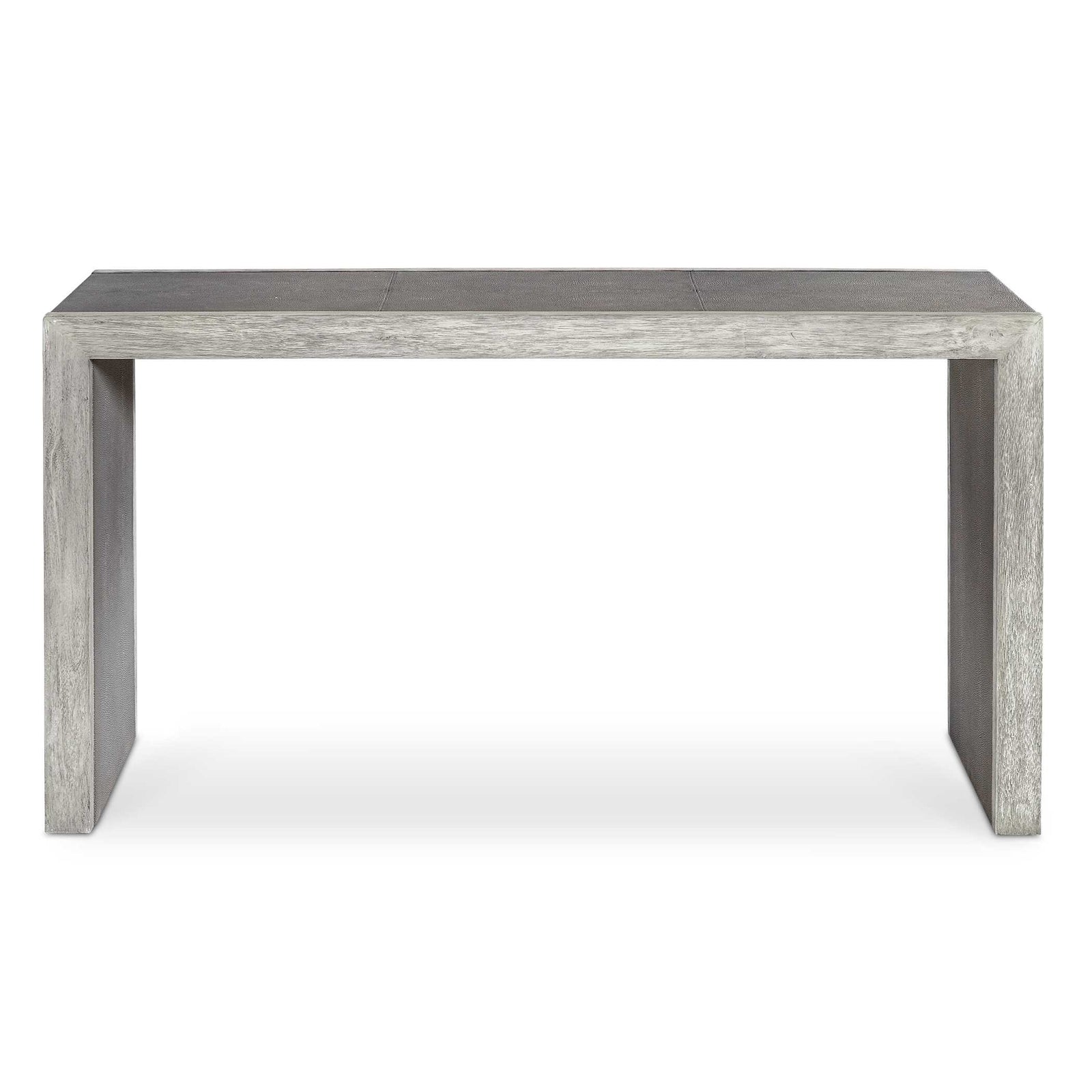 American Home Furniture Uttermost Aerina Aged Gray Console Table