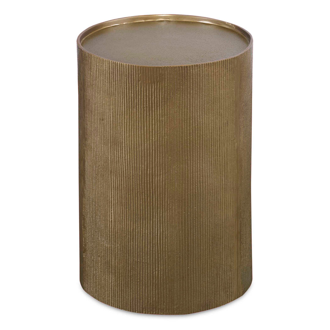 American Home Furniture Uttermost Adrina Drum Accent Table