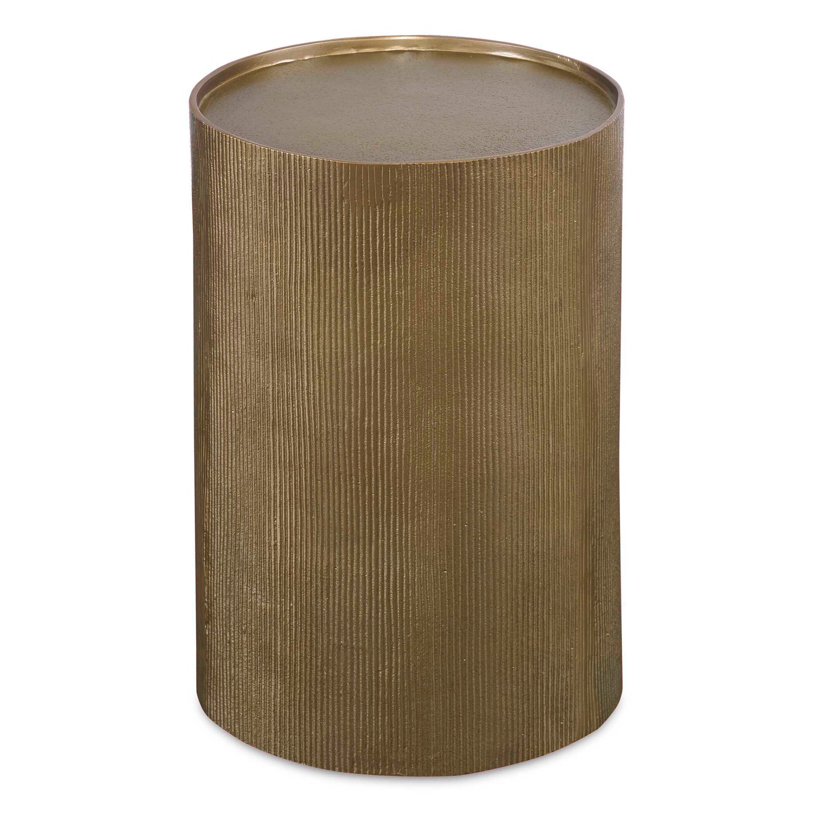 American Home Furniture Uttermost Adrina Drum Accent Table