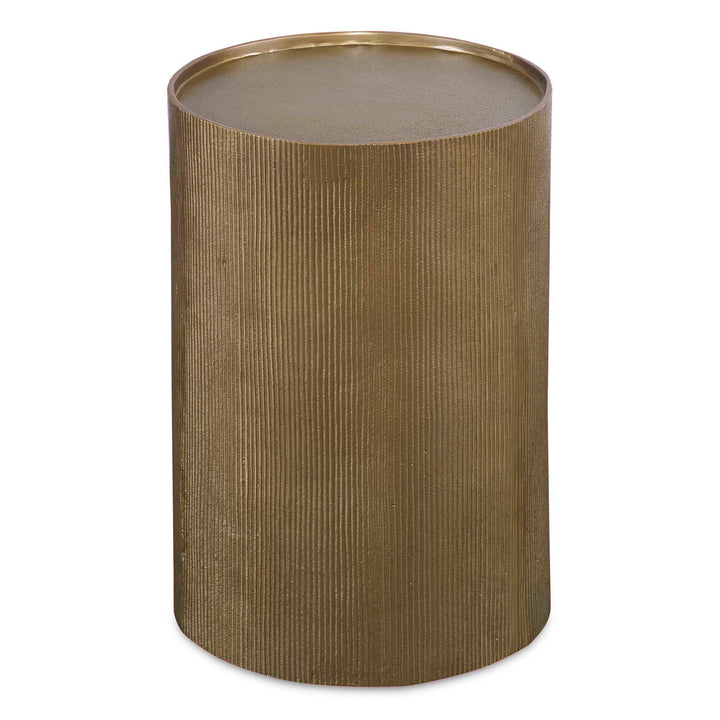 American Home Furniture Uttermost Adrina Drum Accent Table