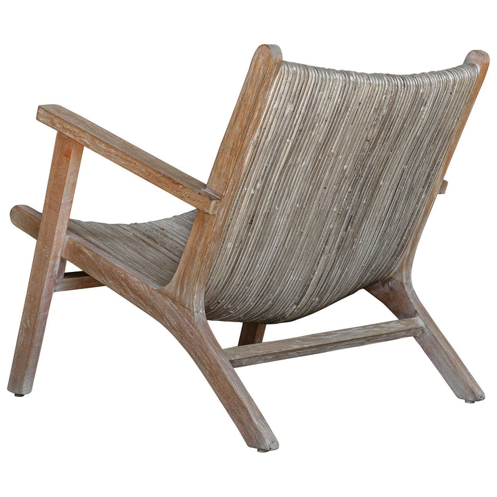 American Home Furniture Uttermost Aegea Rattan Accent Chair