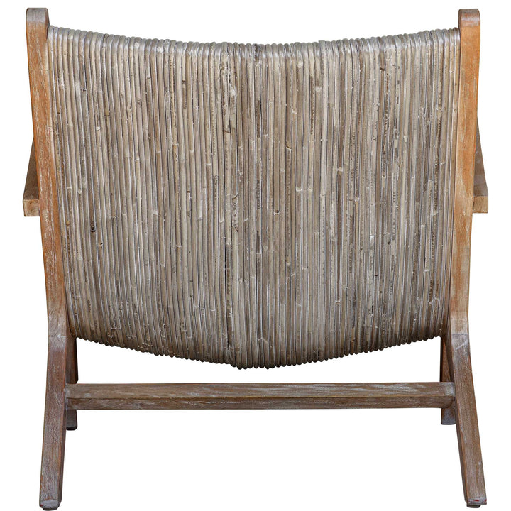 American Home Furniture Uttermost Aegea Rattan Accent Chair