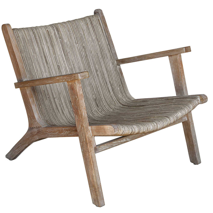 American Home Furniture Uttermost Aegea Rattan Accent Chair
