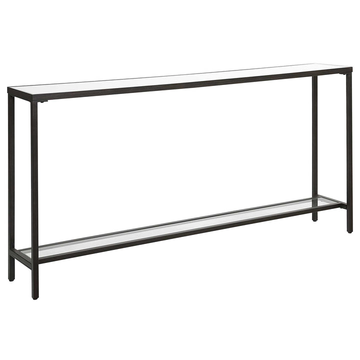 American Home Furniture Uttermost Hayley Black Console Table