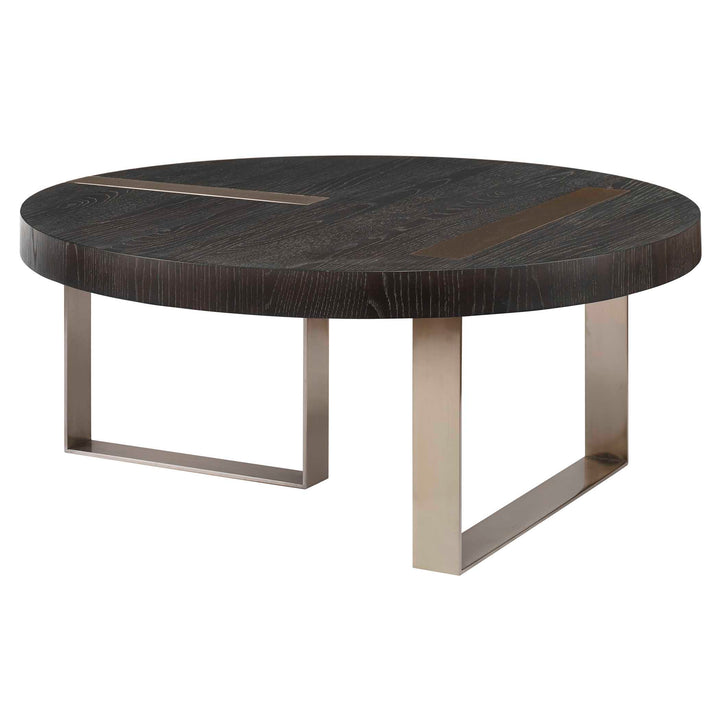 American Home Furniture Uttermost Converge Round Coffee Table