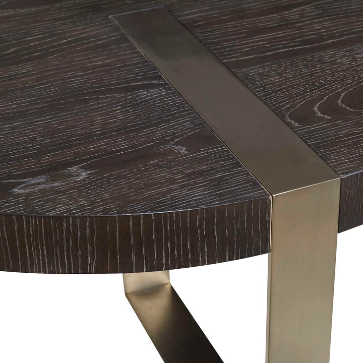 American Home Furniture Uttermost Converge Round Coffee Table