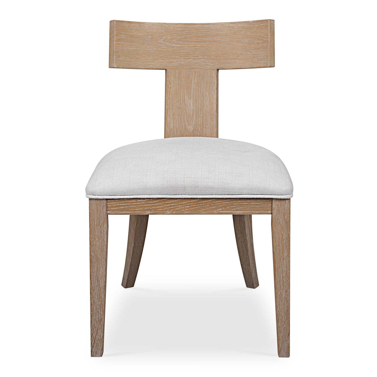American Home Furniture Uttermost Idris Armless Chair Natural Set of 2