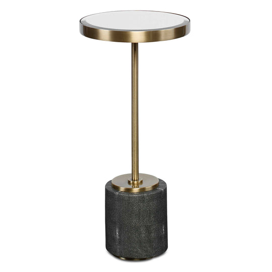 American Home Furniture Uttermost Laurier Mirrored Accent Table