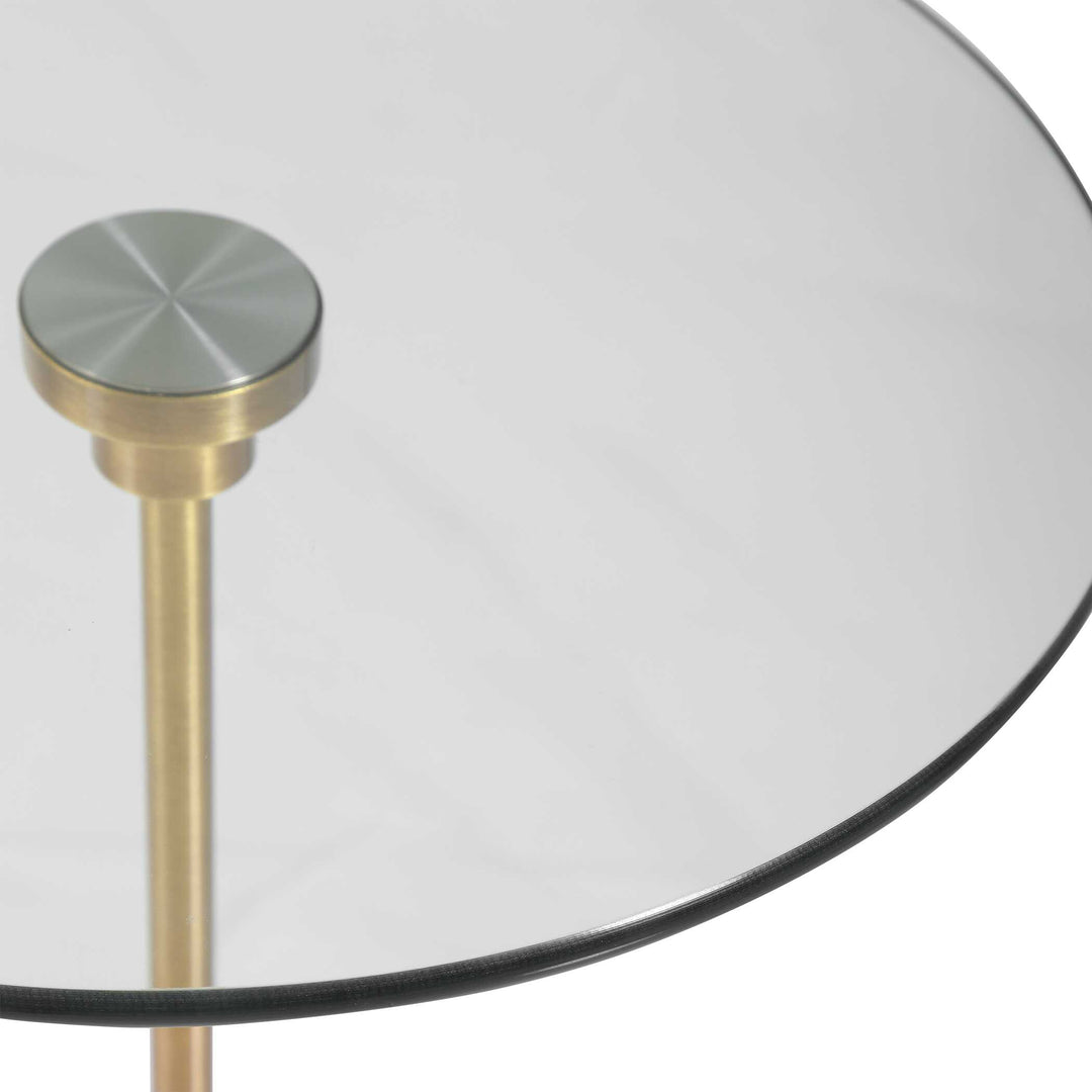 American Home Furniture Uttermost Portsmouth Round Accent Table