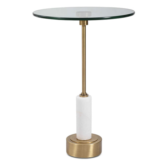 American Home Furniture Uttermost Portsmouth Round Accent Table