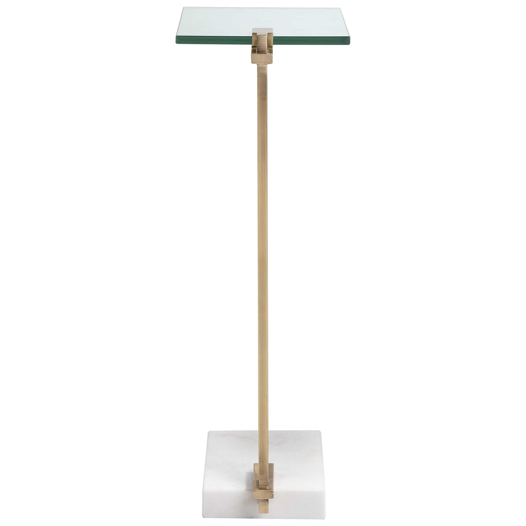 American Home Furniture Uttermost Butler Brass Accent Table