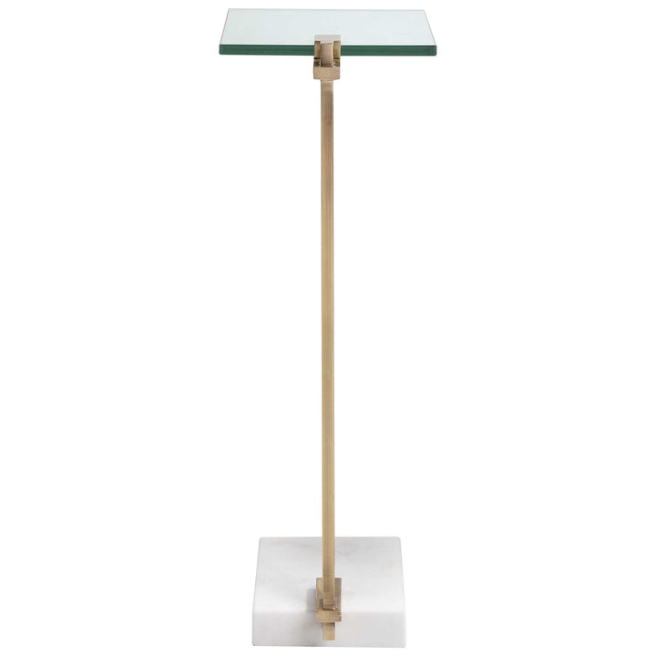 American Home Furniture Uttermost Butler Brass Accent Table