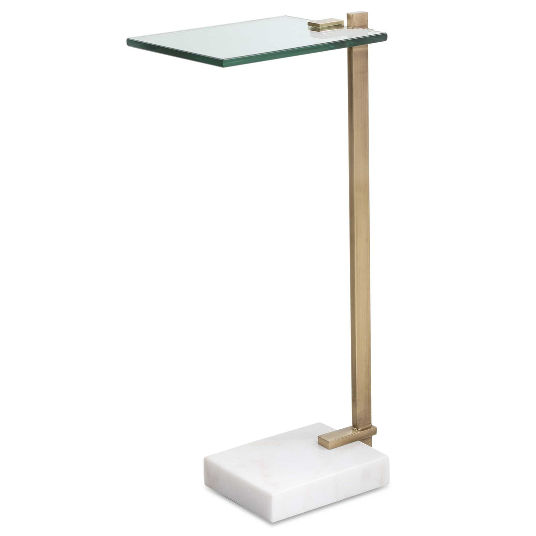 American Home Furniture Uttermost Butler Brass Accent Table