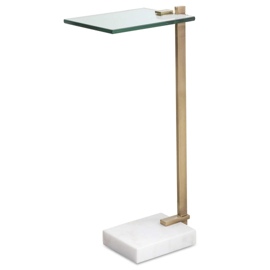 American Home Furniture Uttermost Butler Brass Accent Table