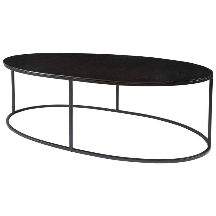 American Home Furniture Uttermost Coreene Oval Coffee Table