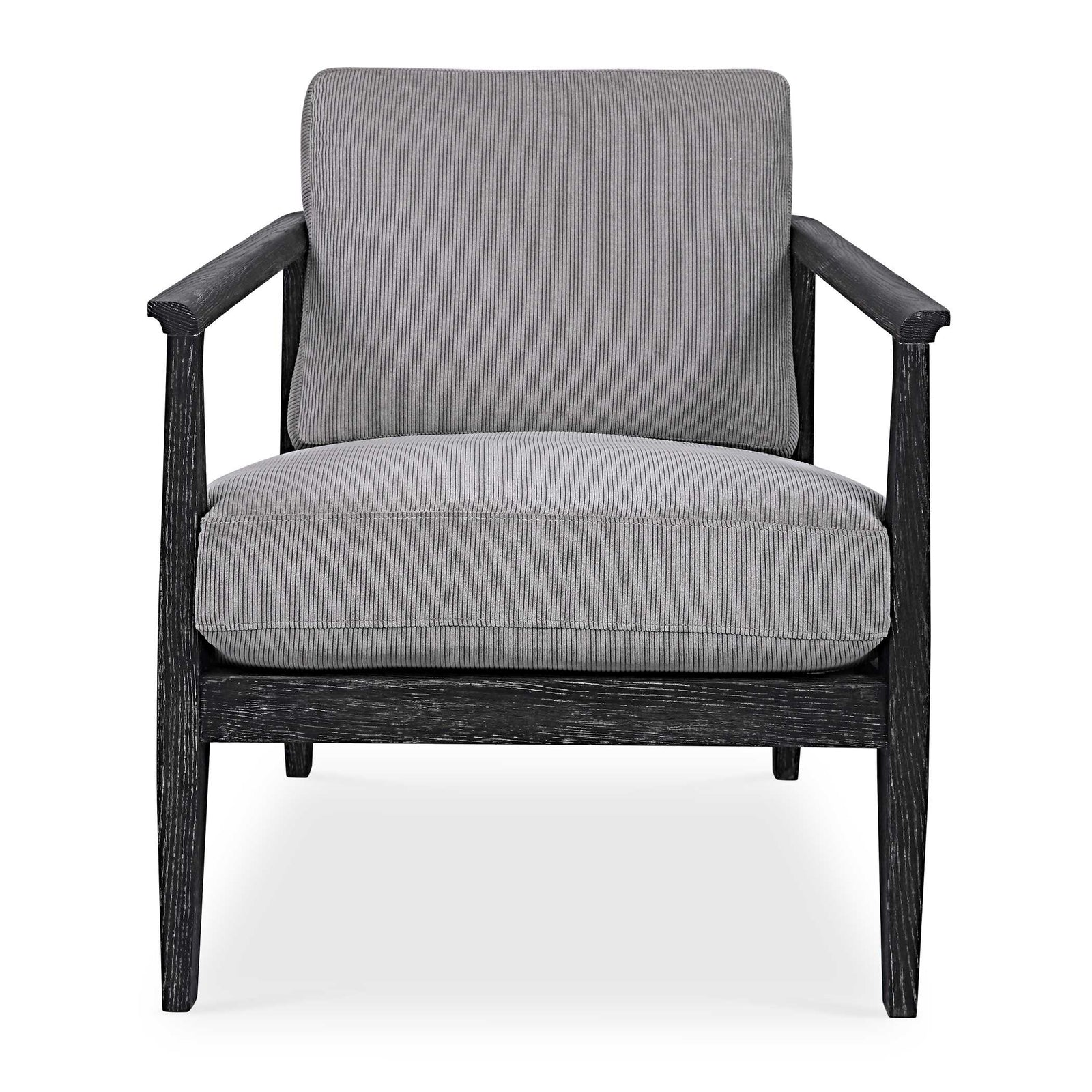 American Home Furniture Uttermost Brunei Modern Gray Accent Chair