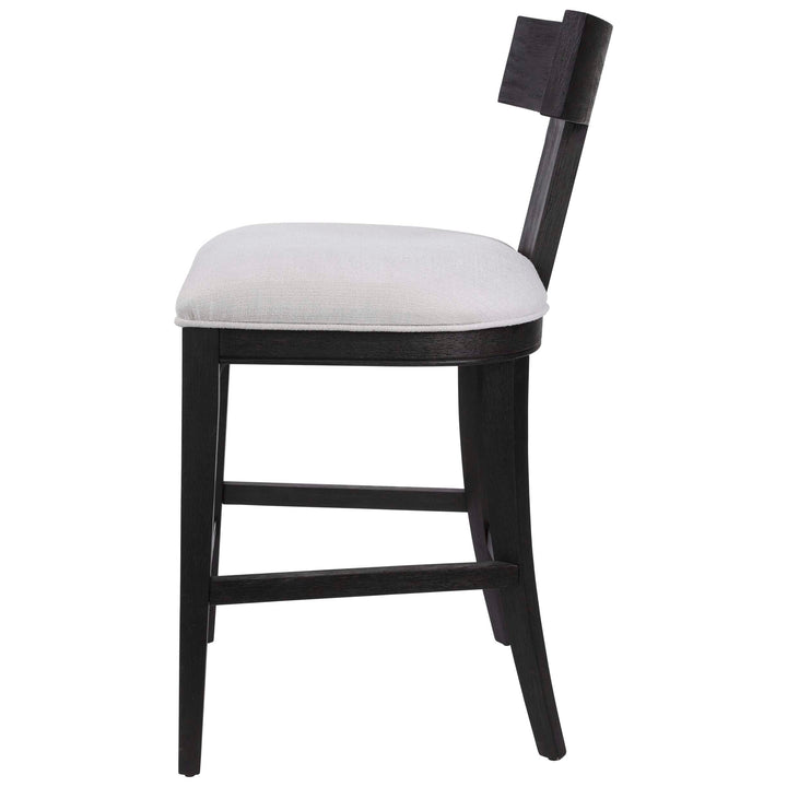 American Home Furniture Uttermost Idris Modern Wood Counter Stool
