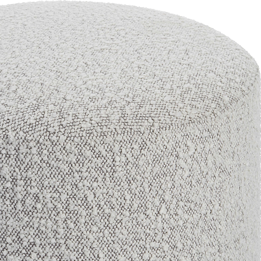 American Home Furniture Uttermost Avila Light Gray Ottoman