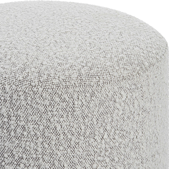 American Home Furniture Uttermost Avila Light Gray Ottoman