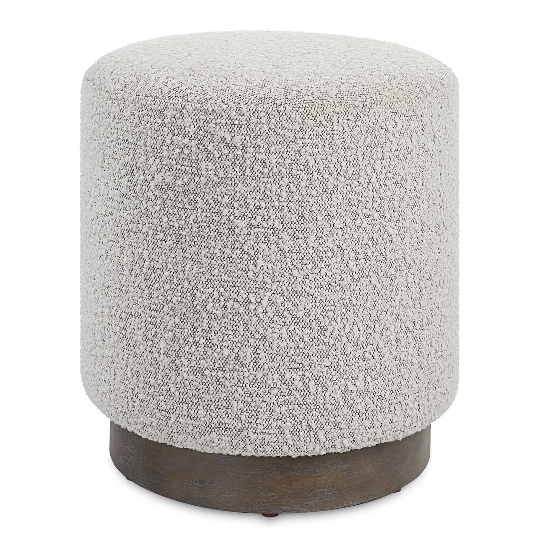 American Home Furniture Uttermost Avila Light Gray Ottoman