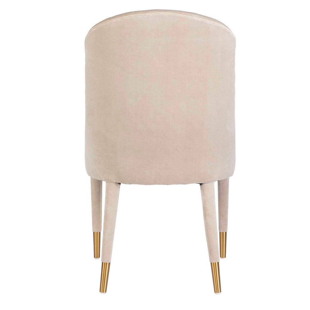 American Home Furniture Uttermost Brie Armless Chair Champagne Set Of 2