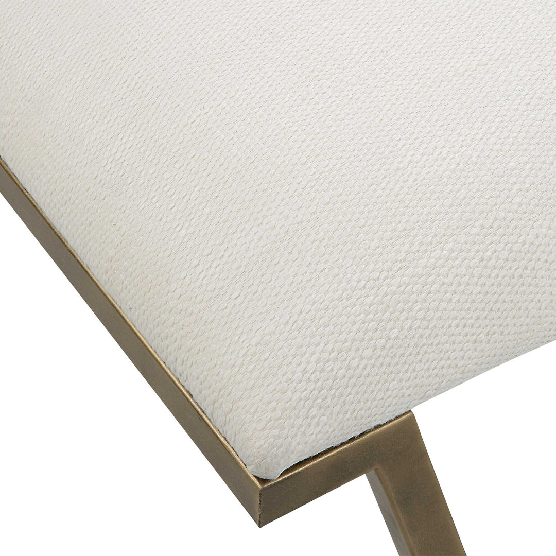 American Home Furniture Uttermost Farrah Geometric Bench