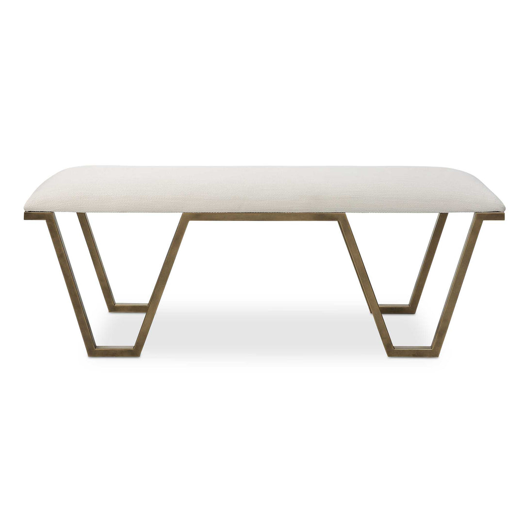 American Home Furniture Uttermost Farrah Geometric Bench