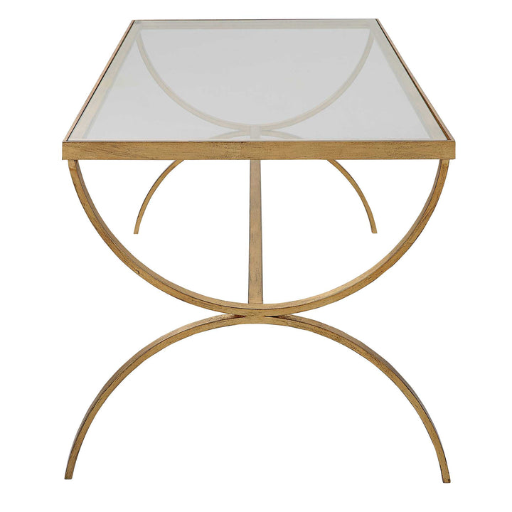 American Home Furniture Uttermost Crescent Coffee Table
