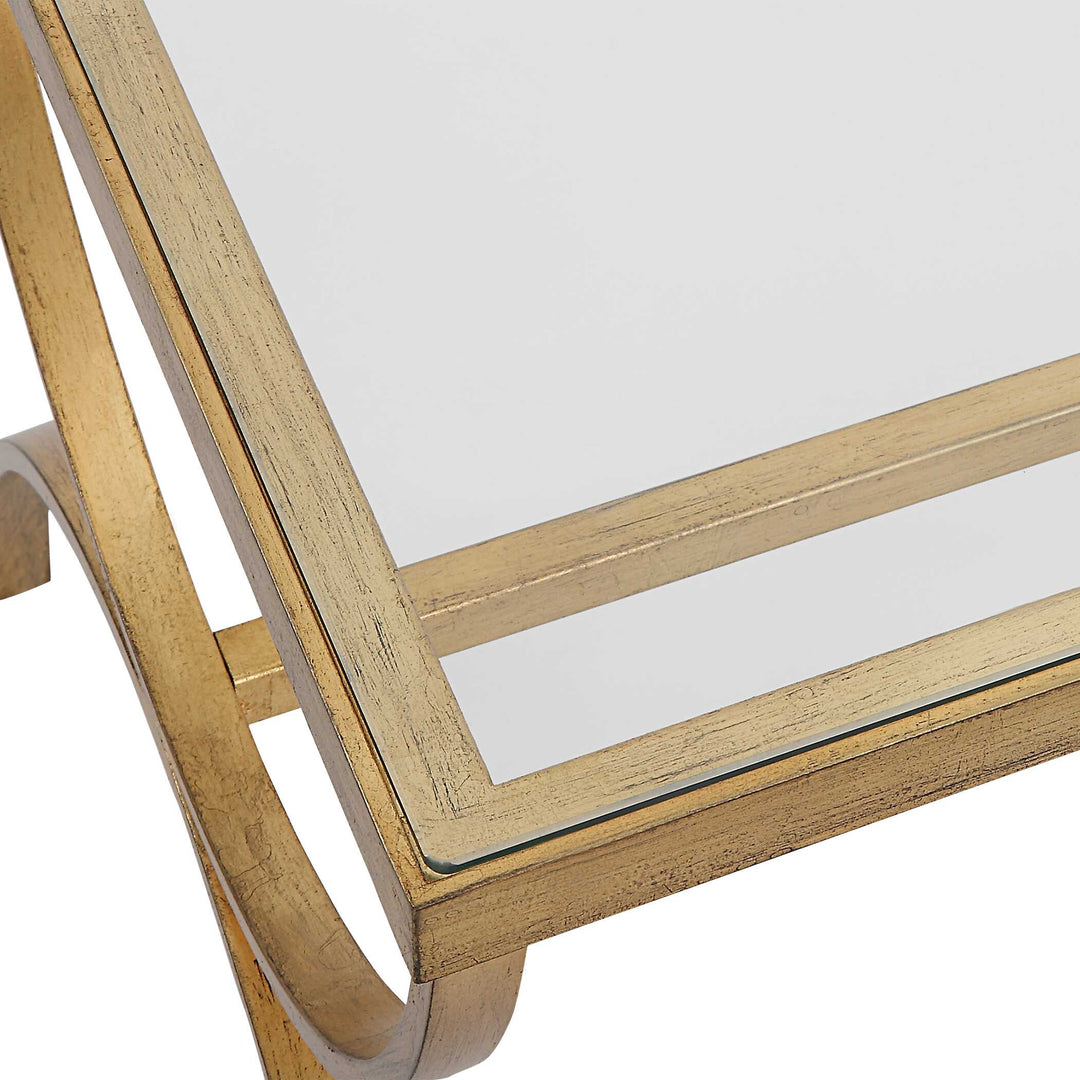 American Home Furniture Uttermost Crescent Coffee Table
