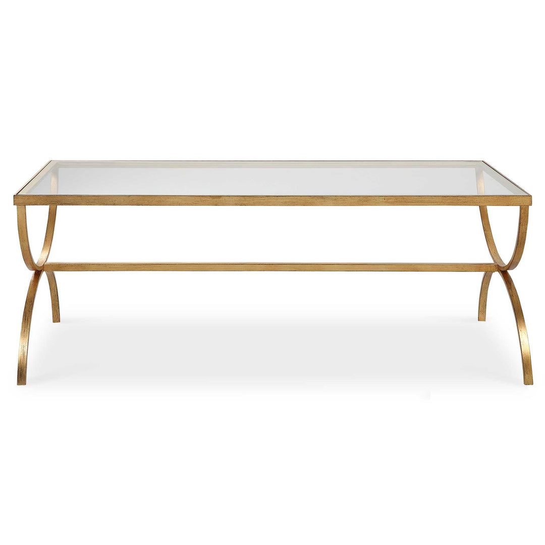 American Home Furniture Uttermost Crescent Coffee Table