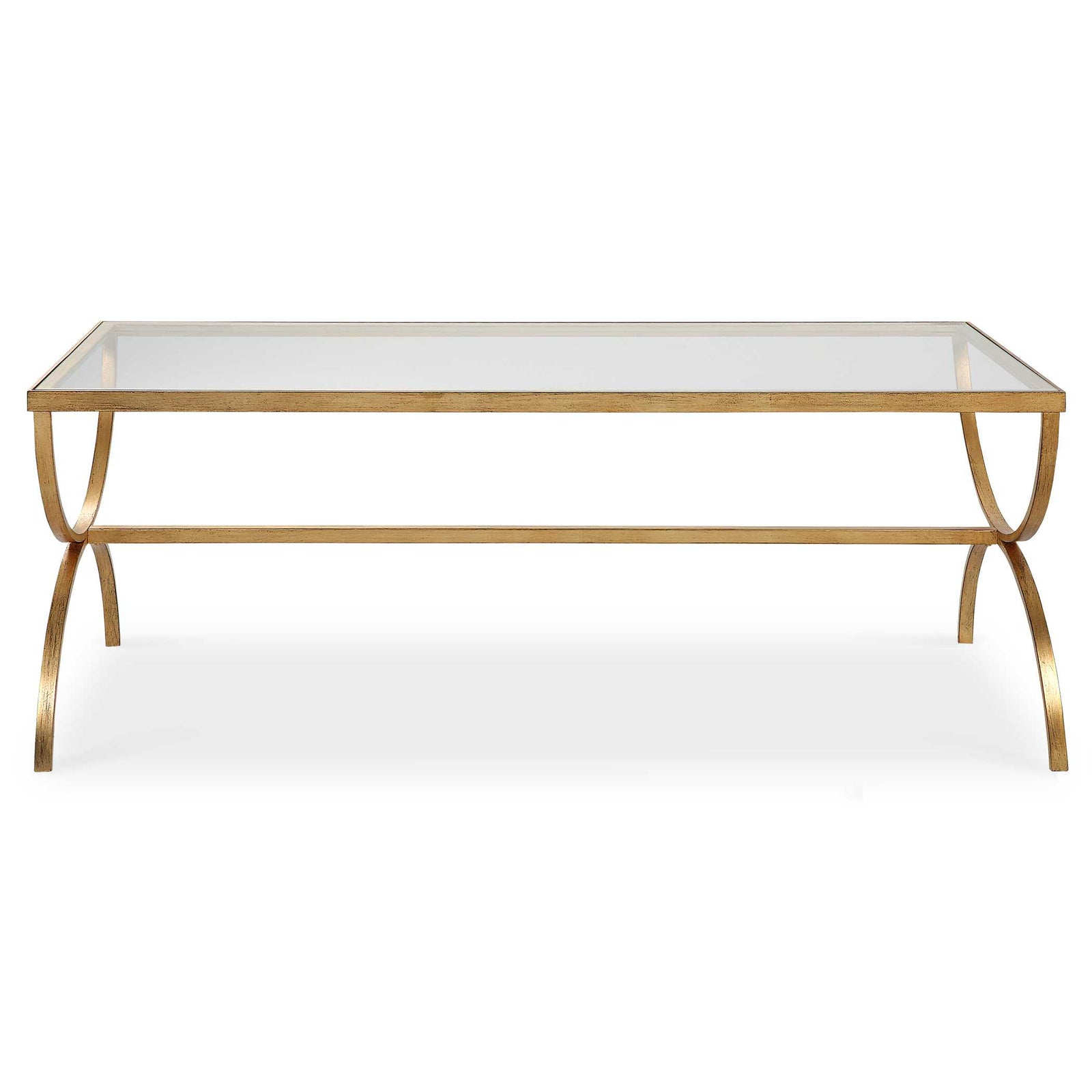 American Home Furniture Uttermost Crescent Coffee Table