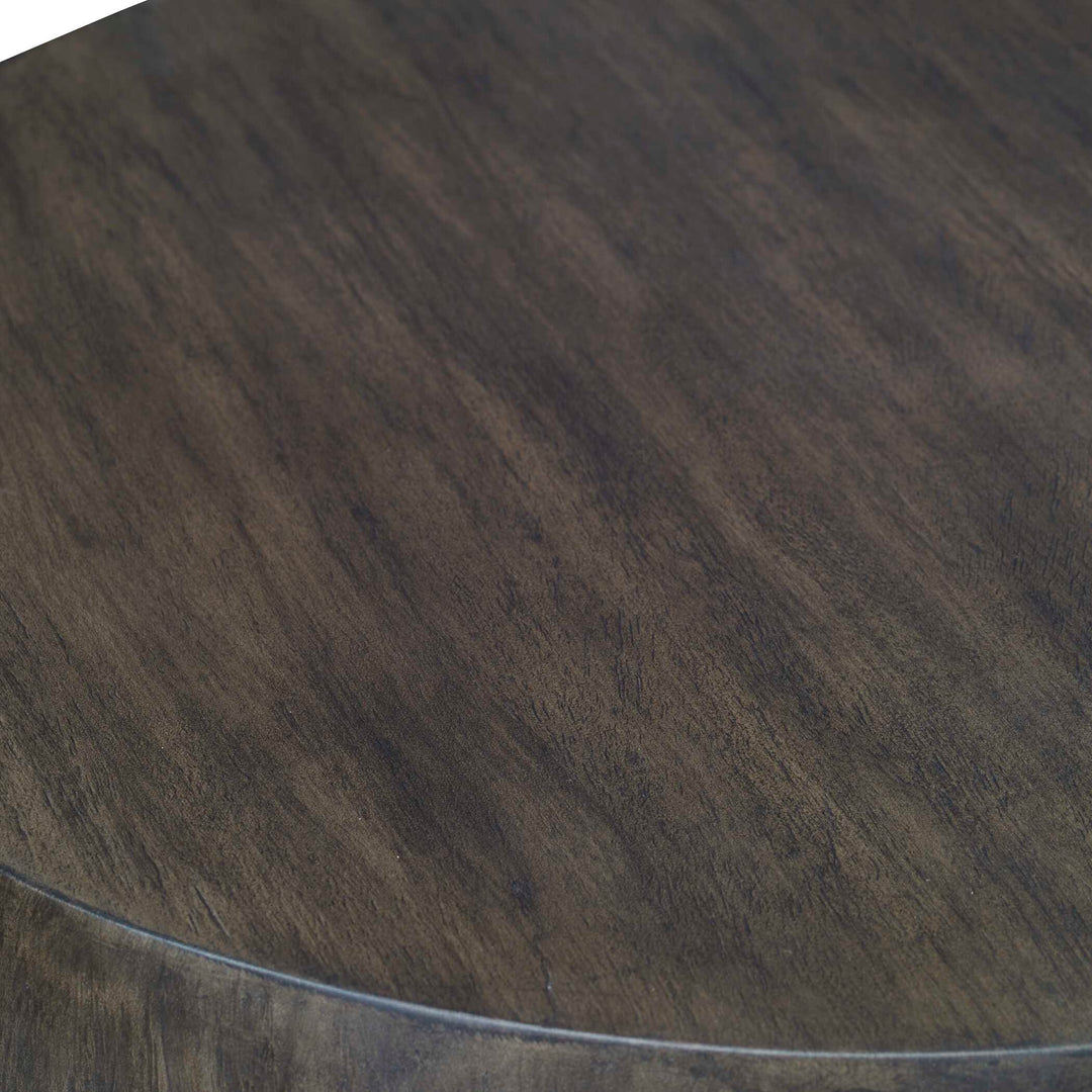 American Home Furniture Uttermost Lark Minimalist Wooden End Table