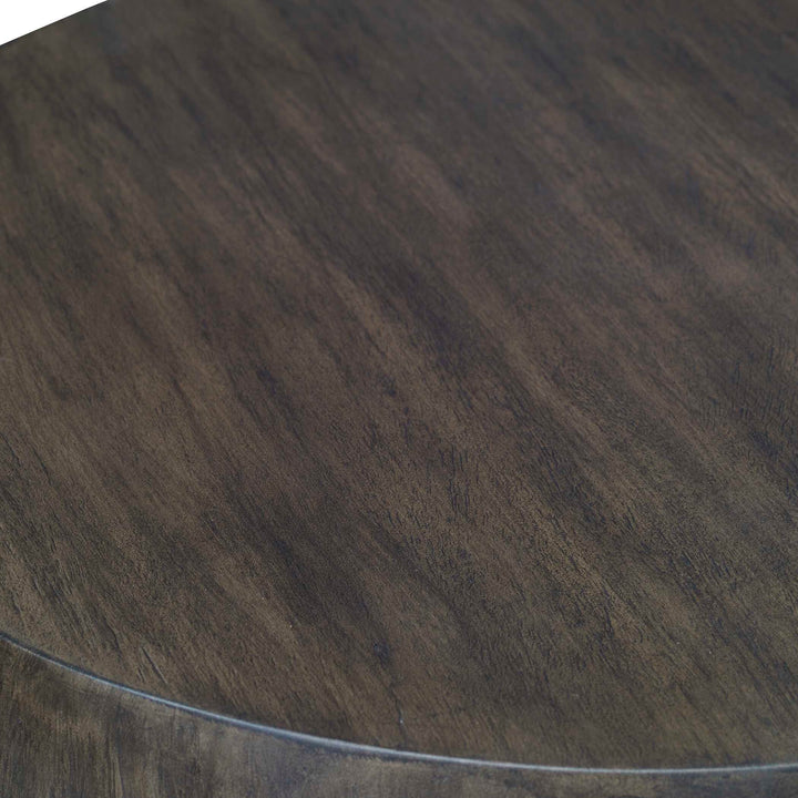 American Home Furniture Uttermost Lark Minimalist Wooden End Table