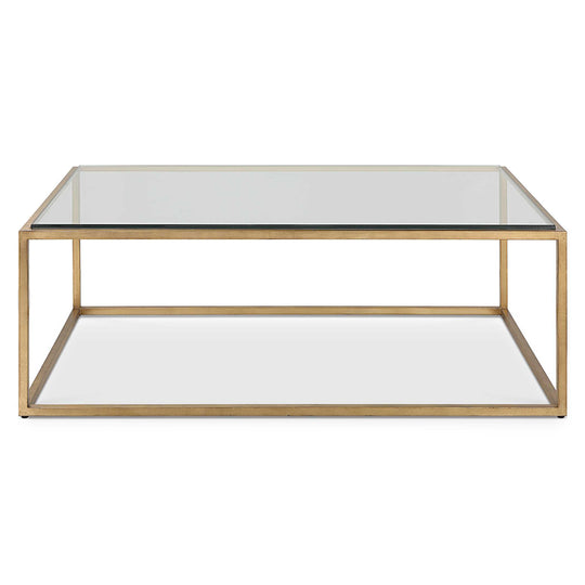 American Home Furniture Uttermost Bravura Gold Coffee Table