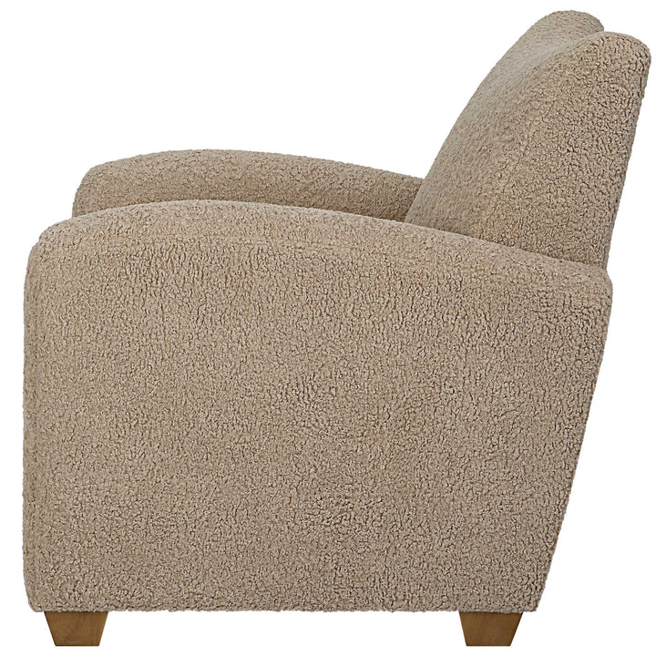 American Home Furniture Uttermost Teddy Latte Accent Chair