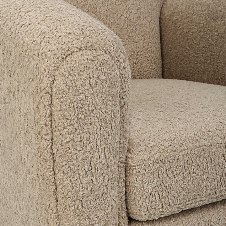 American Home Furniture Uttermost Teddy Latte Accent Chair