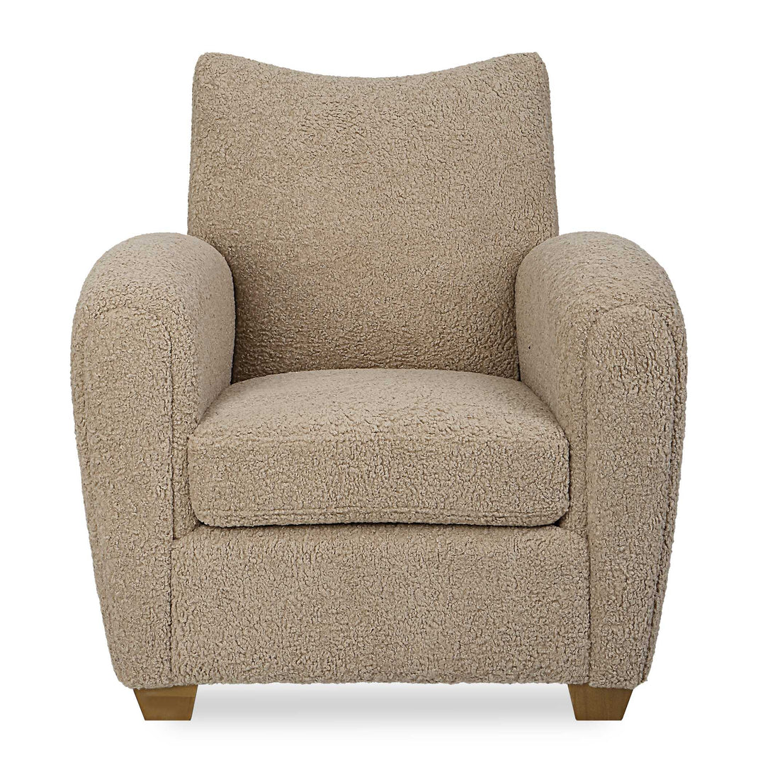 American Home Furniture Uttermost Teddy Latte Accent Chair
