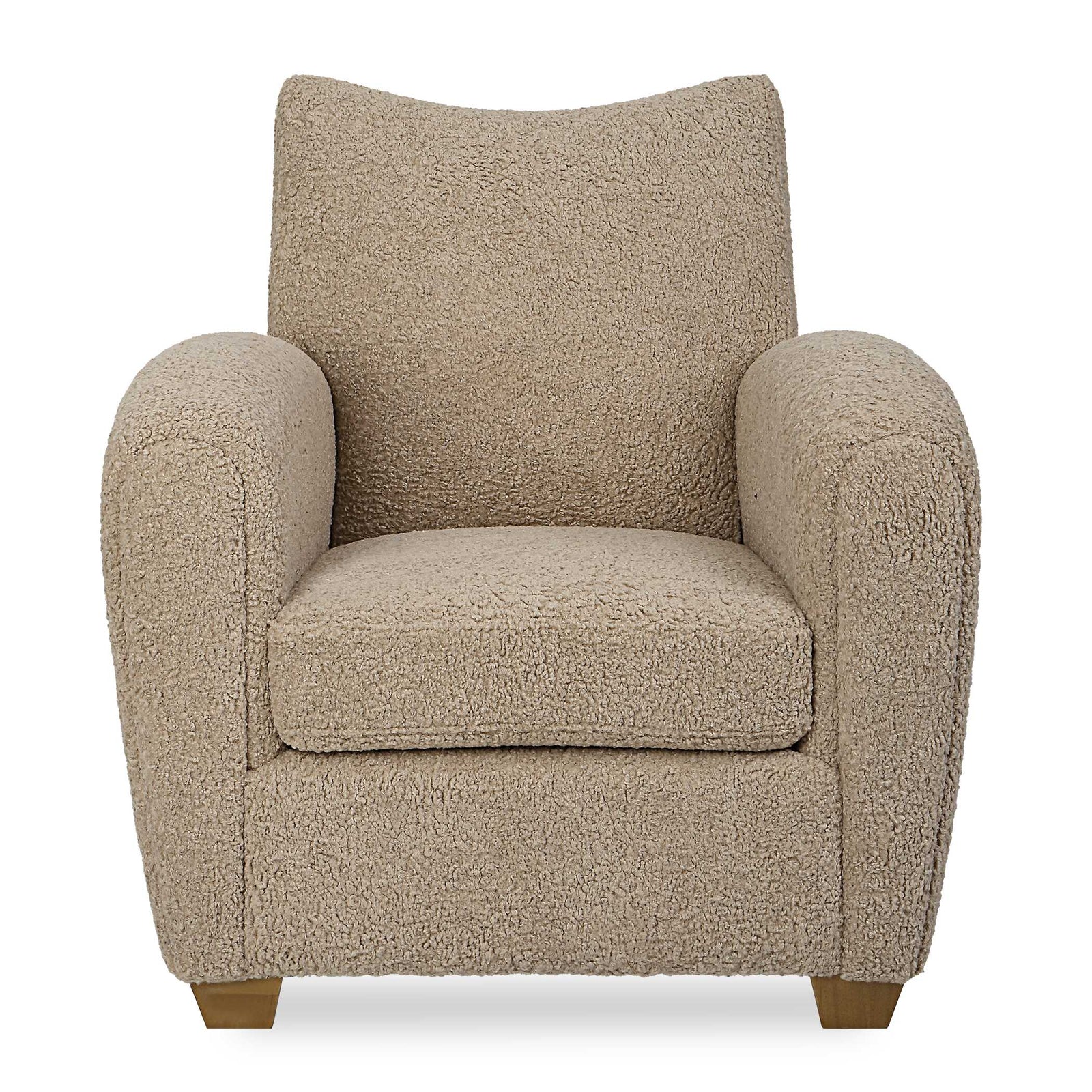 American Home Furniture Uttermost Teddy Latte Accent Chair