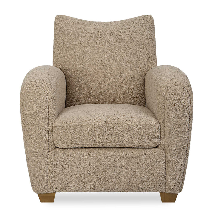 American Home Furniture Uttermost Teddy Latte Accent Chair