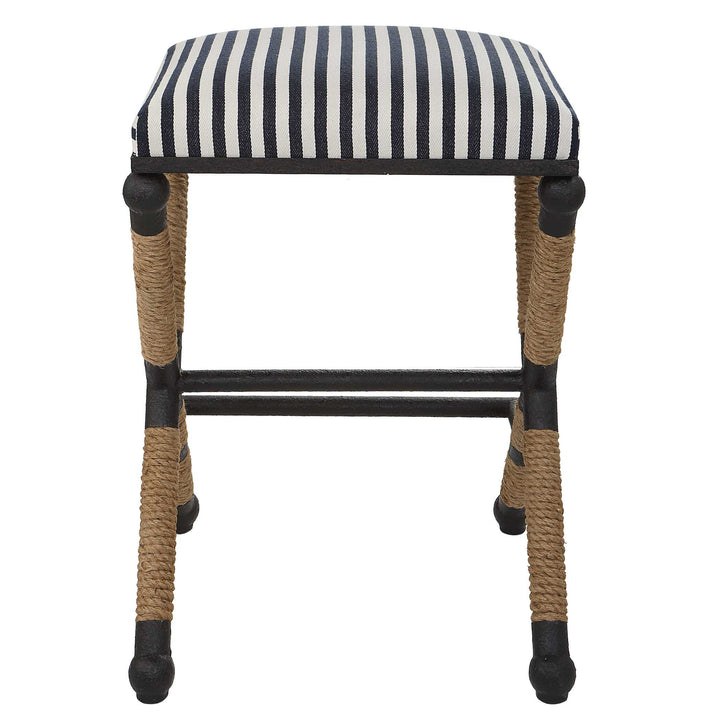 American Home Furniture Uttermost Braddock Backless Counter Stool