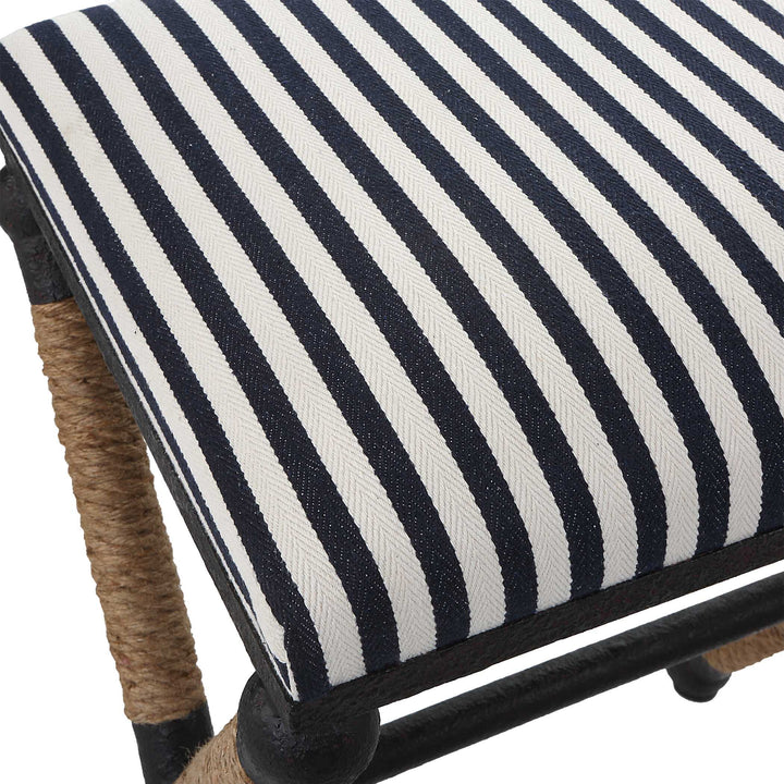 American Home Furniture Uttermost Braddock Backless Counter Stool