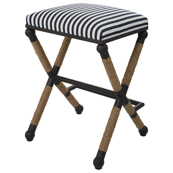 American Home Furniture Uttermost Braddock Backless Counter Stool
