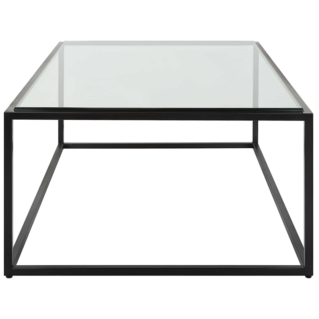 American Home Furniture Uttermost Bravura Black Coffee Table