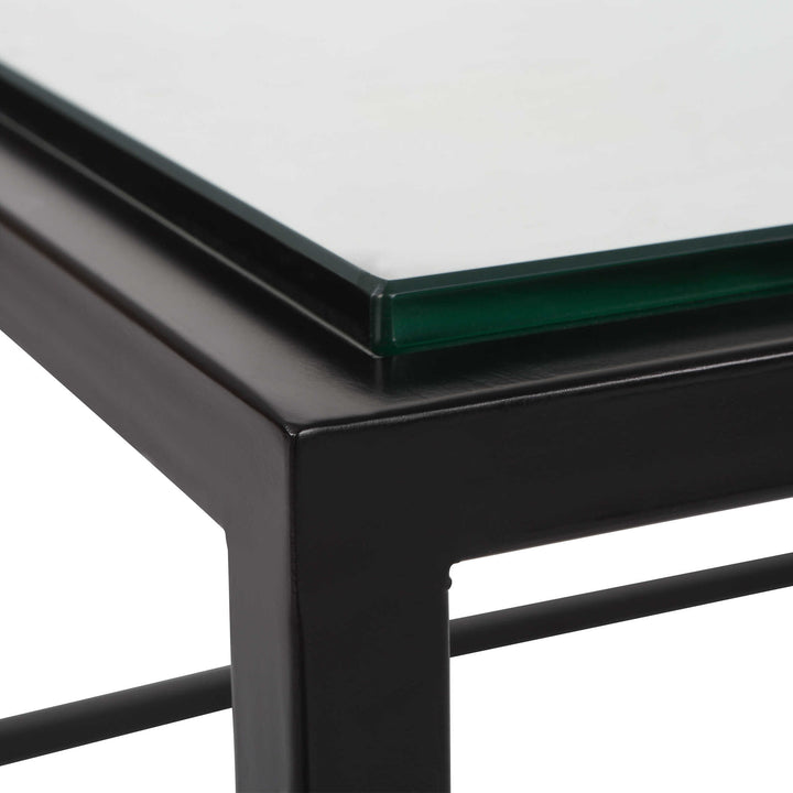 American Home Furniture Uttermost Bravura Black Coffee Table