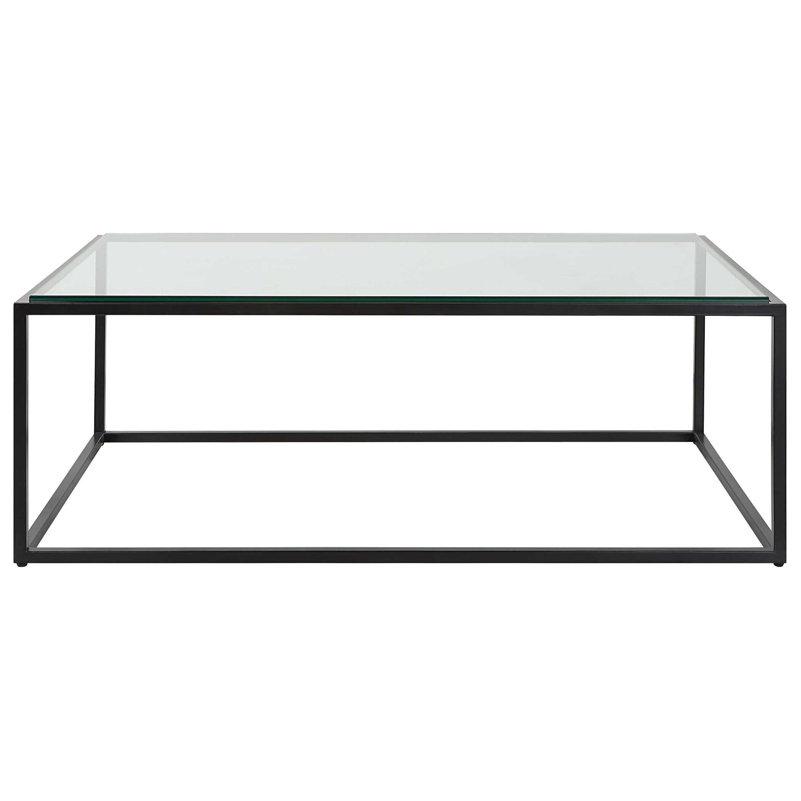 American Home Furniture Uttermost Bravura Black Coffee Table