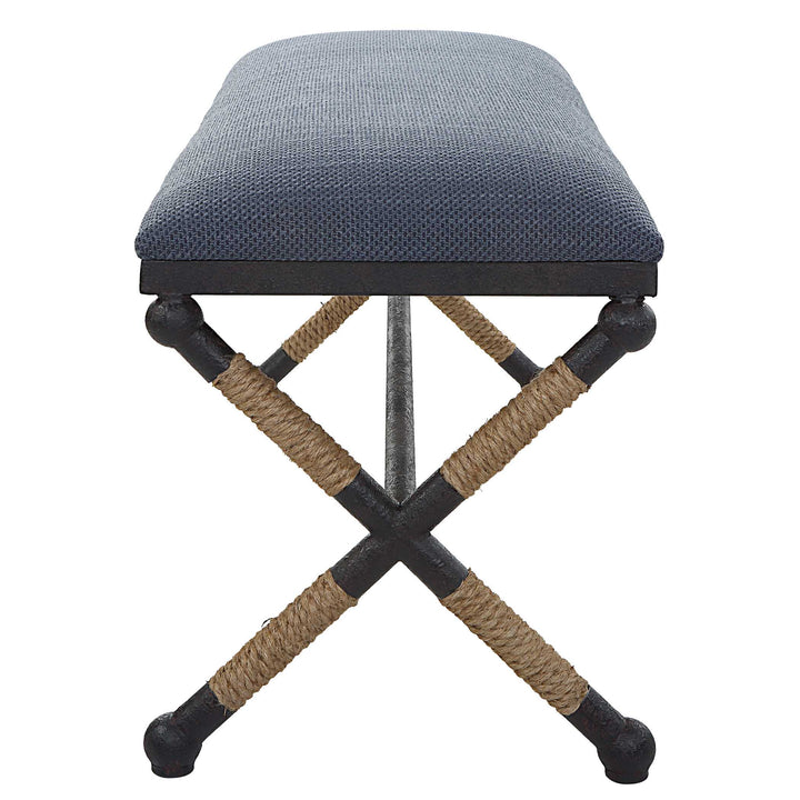 American Home Furniture Uttermost Firth Bench Navy