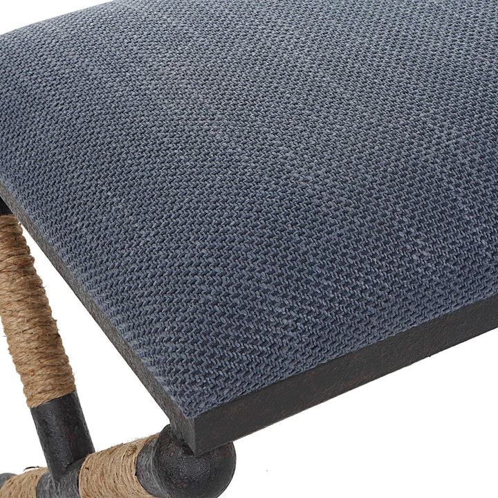 American Home Furniture Uttermost Firth Bench Navy