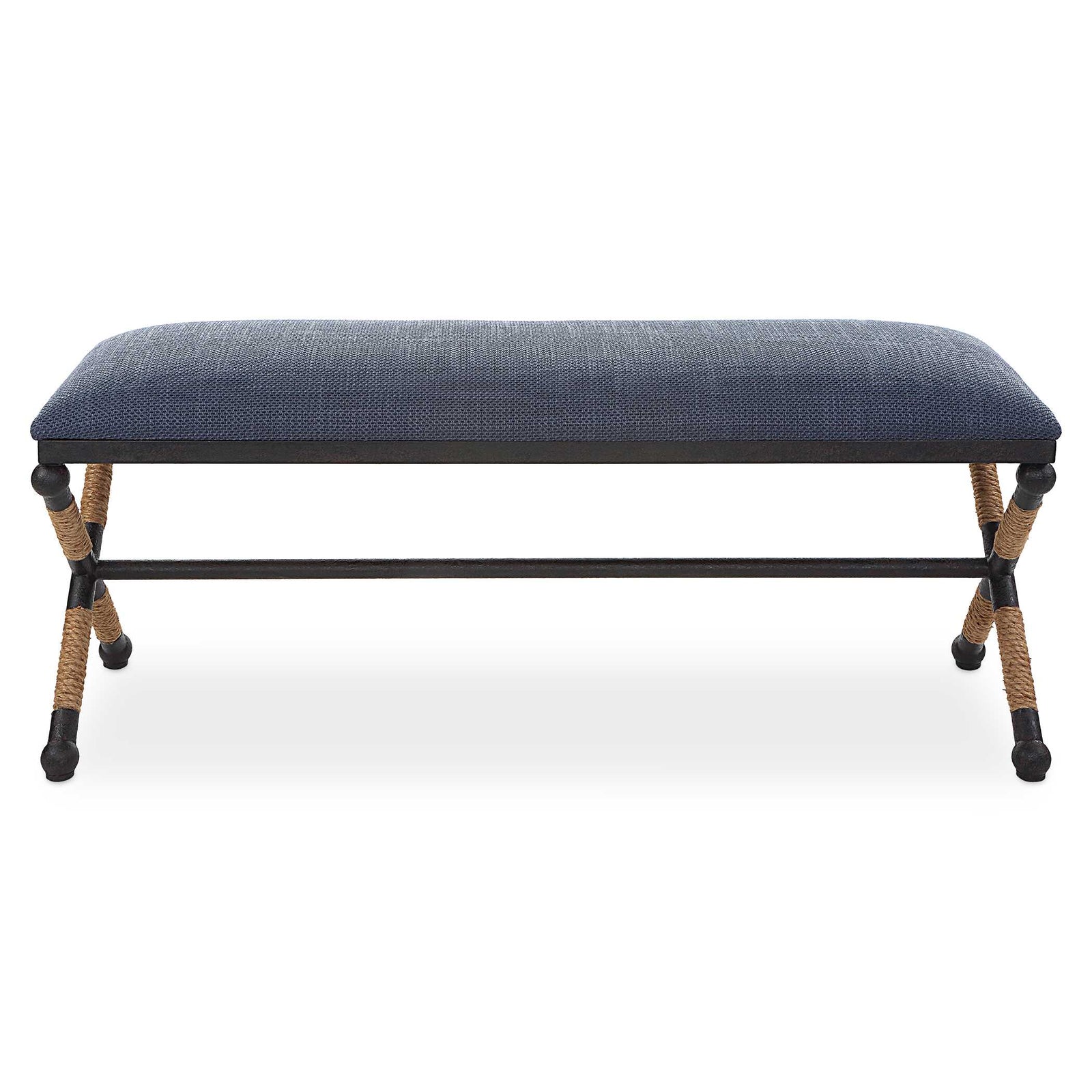 American Home Furniture Uttermost Firth Bench Navy